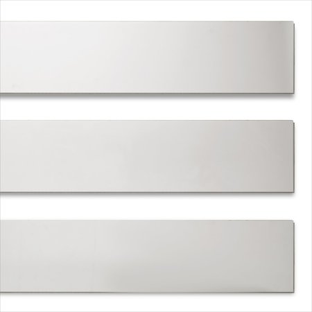 Lucida Surfaces LUCIDA SURFACES, MaxCore Piano White 7 5/16 in. x48 in. 5.8mm 22MIL Interlocking Luxury Vinyl Planks , 10PK MC-512